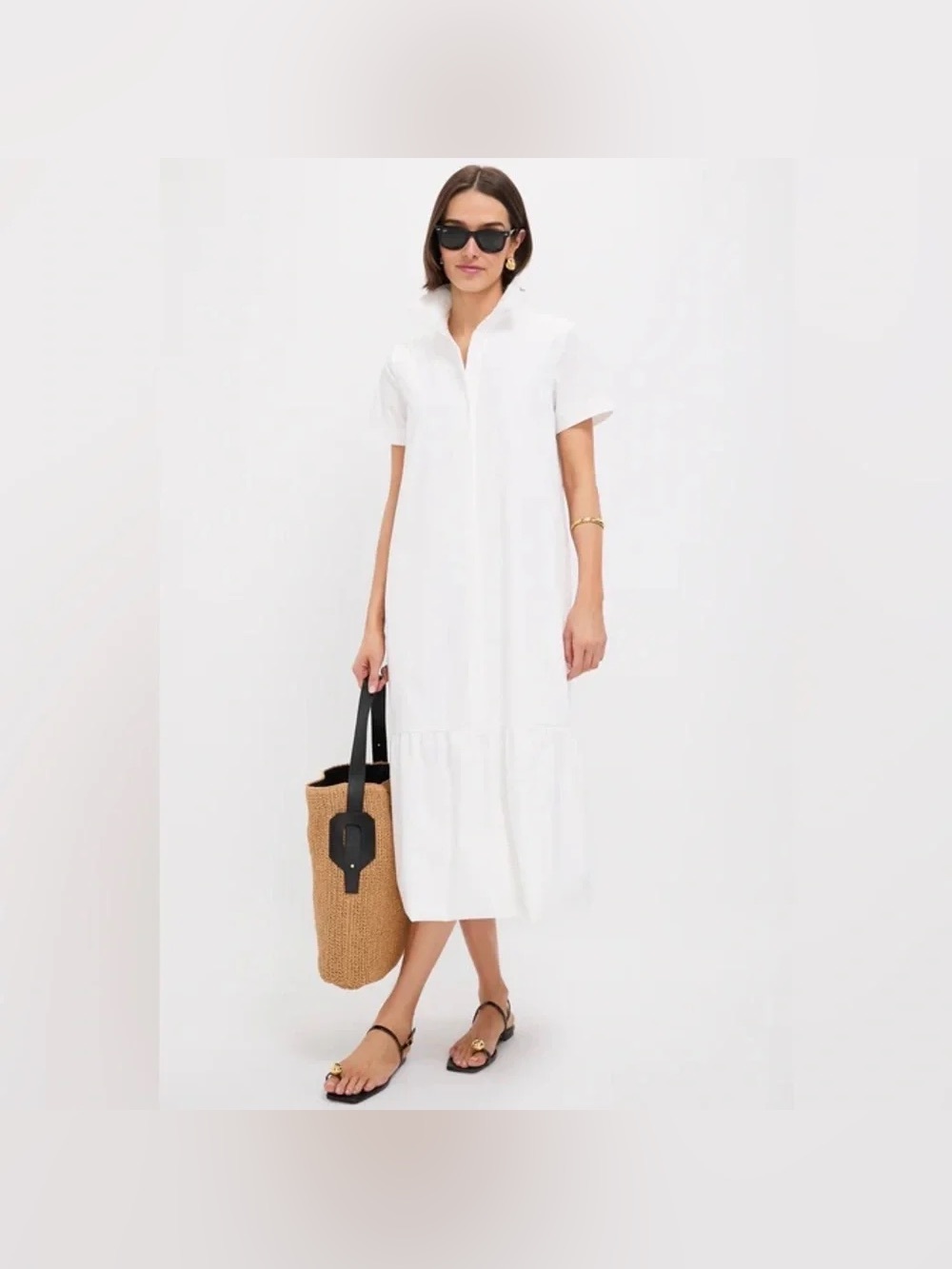 Tuckernuck Martine Bubble Maxi Dress
White